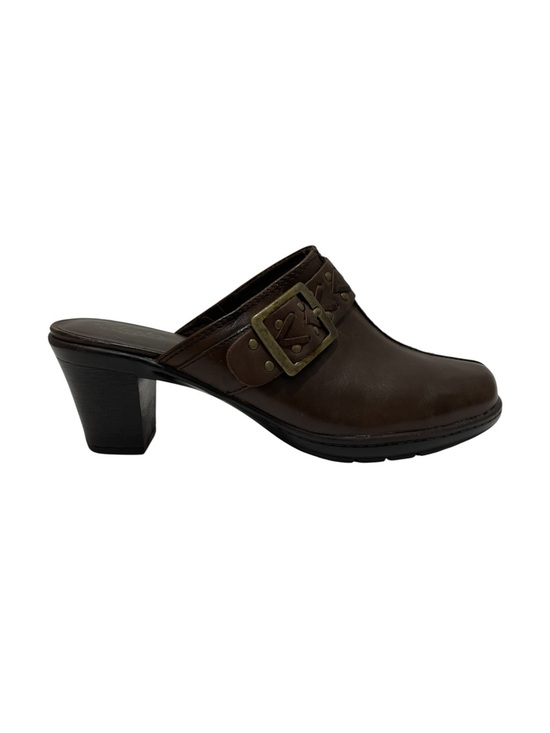 Clarks Shoes - Clarks Women’s Size 8.5 US
Bendables Brown Leather Slip On Comfort Mules 83545